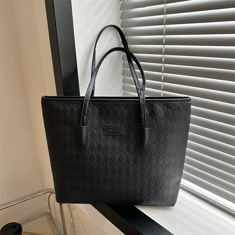 Fashion Large Quilted Tote Bag|Wholesale Price|Min:6 Items.