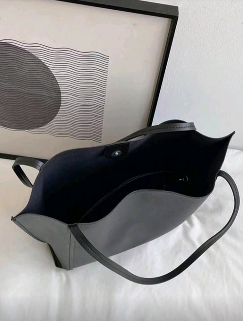 Minimalist Shoulder Tote Bag|Wholesale Price|Min:6 Items.