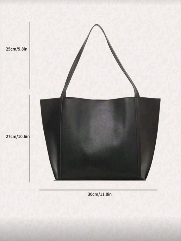 Minimalist Shoulder Tote Bag|Wholesale Price|Min:6 Items.