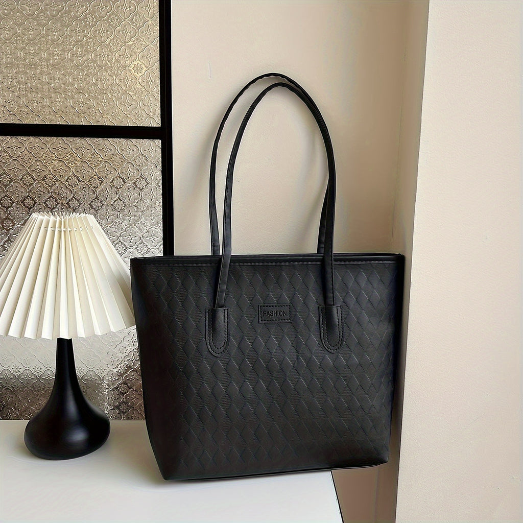 Fashion Large Quilted Tote Bag|Wholesale Price|Min:6 Items.