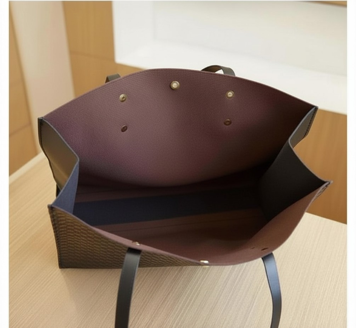 Elegant Large-Capacity PU Leather Tote Bag| Wholesale Price| Min: 6 Items.